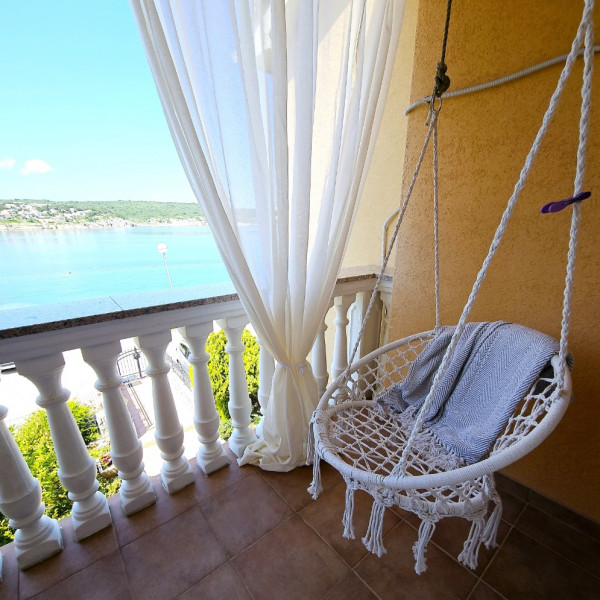 Living room, Apartments Villa Tiha, Apartments Villa Tiha on the beach, Šilo, Krk Island, Croatia Šilo