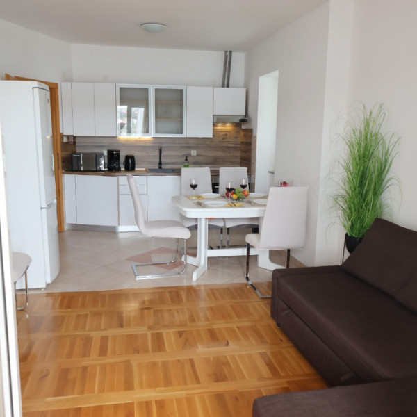 Living room, Apartments Villa Tiha Sea Beach, Apartments Villa Tiha on the beach, Šilo, Krk Island, Croatia Šilo
