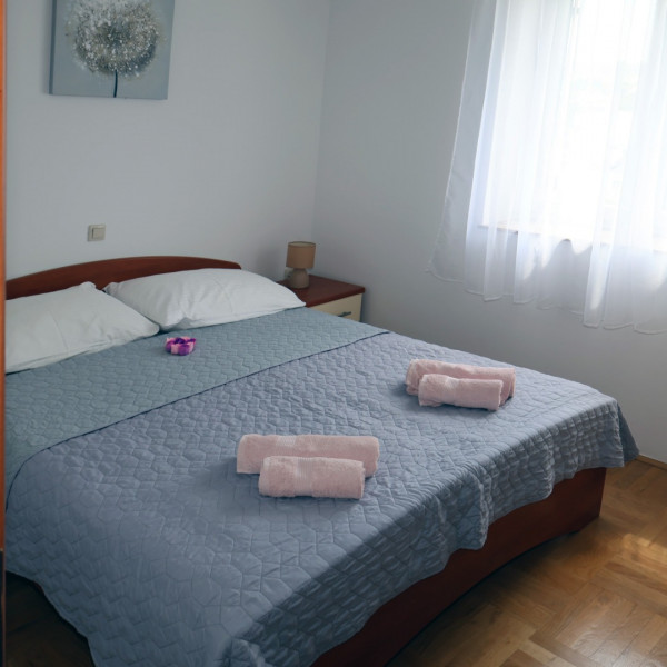 Bedrooms, Apartments Villa Tiha Sea Beach, Apartments Villa Tiha on the beach, Šilo, Krk Island, Croatia Šilo