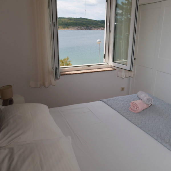 Bedrooms, Apartments Villa Tiha Sea Beach, Apartments Villa Tiha on the beach, Šilo, Krk Island, Croatia Šilo