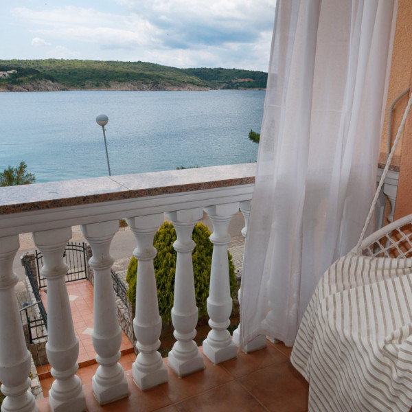 Living room, Apartments Villa Tiha Sea Beach, Apartments Villa Tiha on the beach, Šilo, Krk Island, Croatia Šilo