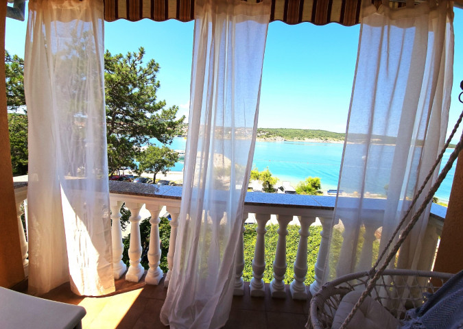 Apartment 1, Apartments Villa Tiha on the beach, Šilo, Krk Island, Croatia Šilo