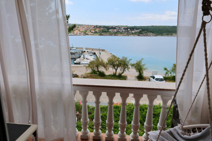 Apartment 1, Apartments Villa Tiha on the beach, Šilo, Krk Island, Croatia Šilo